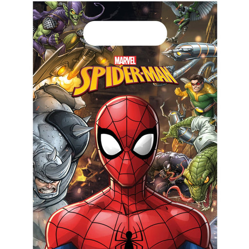 Spiderman Party Bags 6pk
