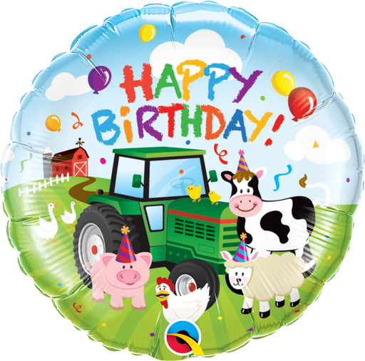 Farm / Barnyard Birthday Balloon 18''