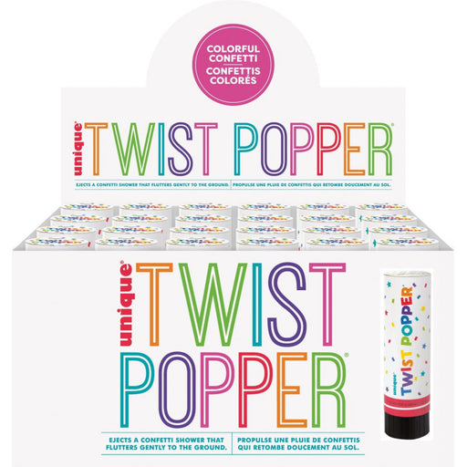Twist Poppers 24pc
