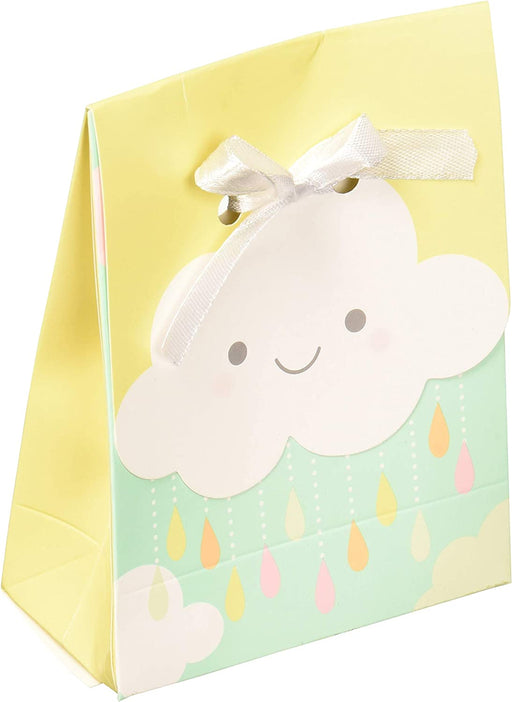 Sunshine Baby Shower Favour Bags With Ribbons 12pk
