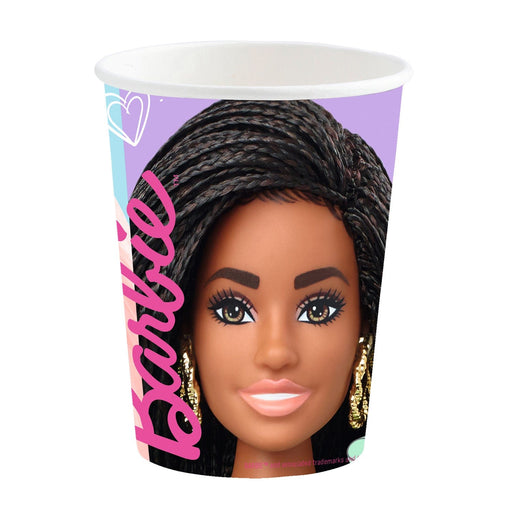 Amscan Paper Cups Barbie Sweet Life Paper Cups 237ml (8pk)