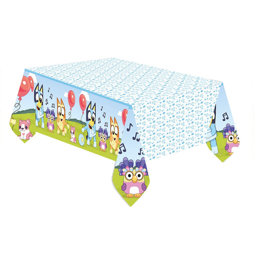 Amscan Tablecover Bluey Paper Tablecover 1.2 x 1.8mtr
