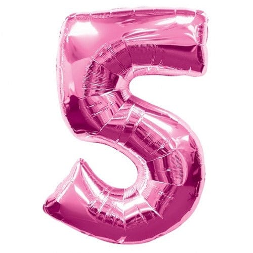 Anagram 34'' Shape Foil Number 5 - Pink (Anagram)
