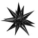 Boom Party Foil Balloon 26" Black Exploding Star