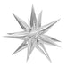 Boom Party Foil Balloon 40" Silver Exploding Star