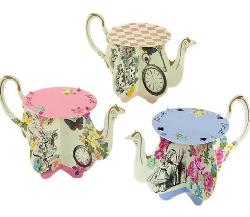 Truly Alice 6 Teapot Cake Stands