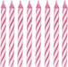 Pink Birthday Candles (24Pk)