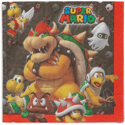 Super Mario Party Paper Napkins