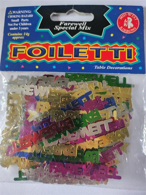 Foiletti Farewell Confetti 14g
