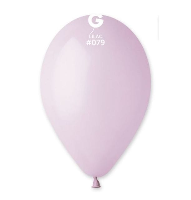 Gemar Latex Balloons 13 Inch (50pk) Macaron Lilac Balloons #079