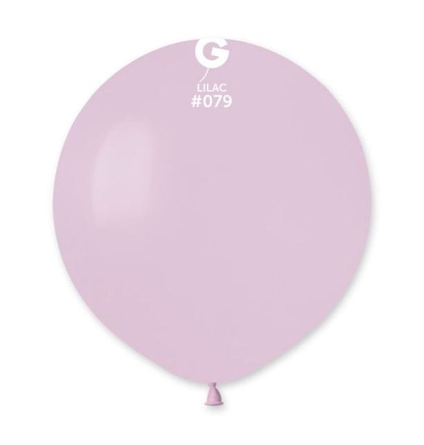 Gemar Latex Balloons 19 Inch (25pk) Macaron Lilac Balloons #079