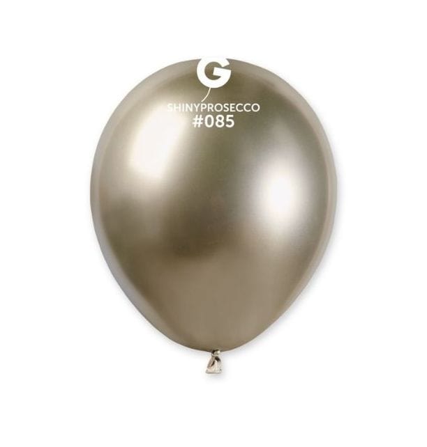 Gemar Latex Balloons 5 Inch (50pk) Shiny Prosecco Balloons #085