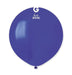 Gemar Latex Balloons 19 Inch (25pk) Standard Blue Balloons #046