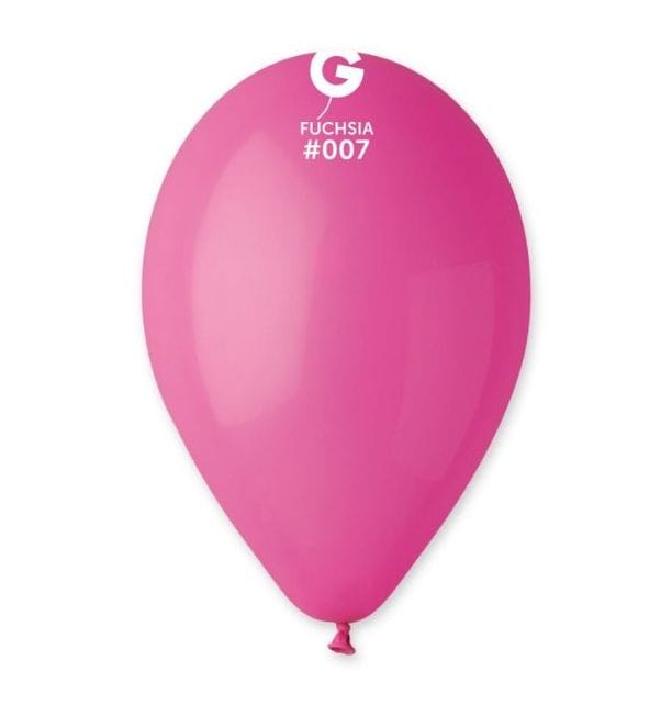 Gemar Latex Balloons 13 Inch (50pk) Standard Fuchsia Balloons #007