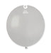 Gemar Latex Balloons 19 Inch (25pk) Standard Grey Balloons #070