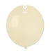 Gemar Latex Balloons 19 Inch (25pk) Standard Ivory Balloons #059