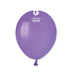 Gemar Latex Balloons 5 Inch (50pk) Standard Lavender Balloons #049