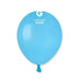 Gemar Latex Balloons 5 Inch (50pk) Standard Light Blue Balloons #009