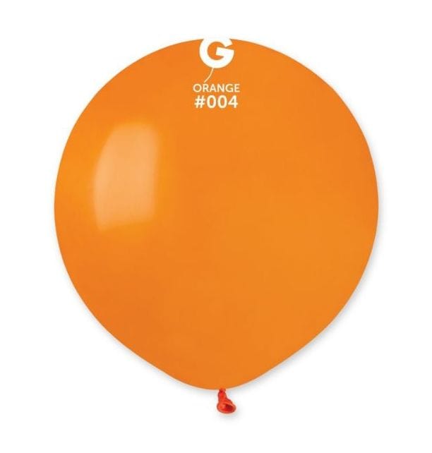 Gemar Latex Balloons 19 Inch (25pk) Standard Orange Balloons #004