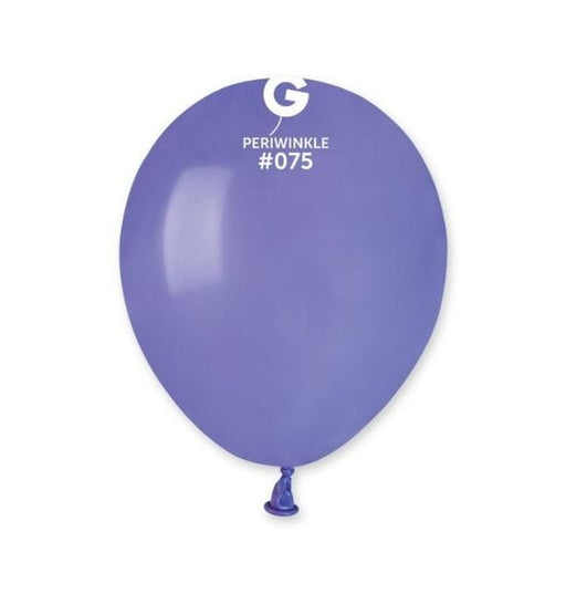 Gemar Latex Balloons 5 Inch (50pk) Standard Periwinkle Balloons #075
