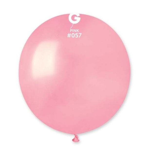 Gemar Latex Balloons 19 Inch (25pk) Standard Pink Balloons #057