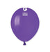 Gemar Latex Balloons 5 Inch (50pk) Standard Purple Balloons #008