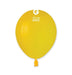 Gemar Latex Balloons 5 Inch (50pk) Standard Yellow Balloons #002