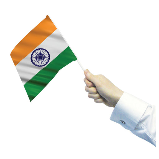 India 12 Flags- 15X22Cm