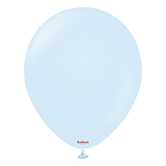 Kalisan Latex Balloons 18 Inch (25pk) Macaron Baby Blue