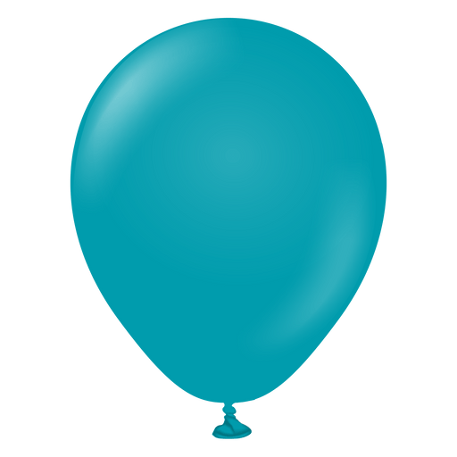 Kalisan Latex Balloons 5 Inch (100pk) Standard Turquoise Balloons