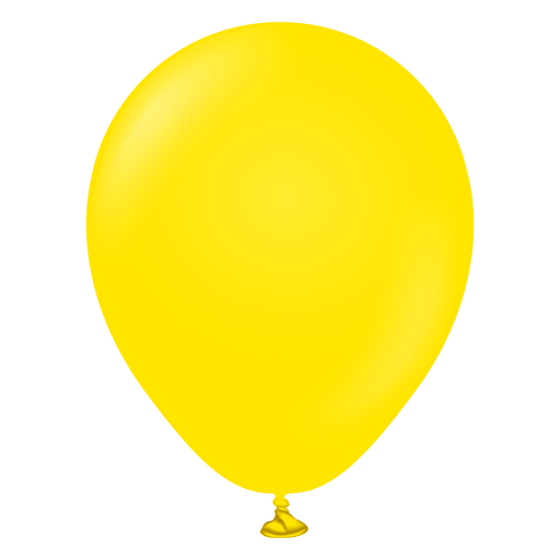 Kalisan Latex Balloons 5 Inch (100pk) Standard Yellow Balloons