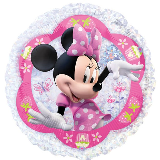 21 Inch Minnie Mouse Holographic Balloon (Flat)