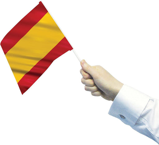 Amscan 15 X 22 Cm Spain Flag, Pack Of 12