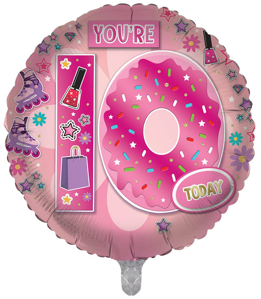 Pink ''You'Re 10'' 18 Inch Foil Balloon