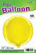 Oaktree UK Balloon 18" Yellow Round
