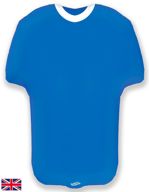 Oaktree UK Foil Balloons Blue Sport Shirt / Football Shirt