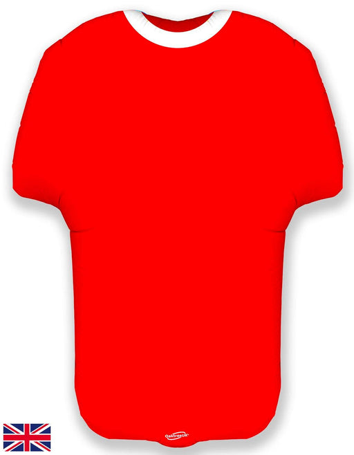 Oaktree UK Foil Balloons Red Sport Shirt / Football Shirt
