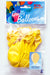 12" Yellow Pastel Balloons 20pk