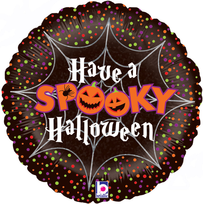 Spooky Halloween Holographic 18 Inch Foil