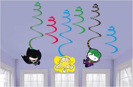 Batman Vs Joker Hanging Swirls
