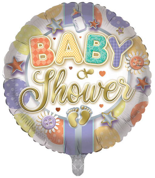 Baby Shower Neutral 18 Inch Foil Balloon