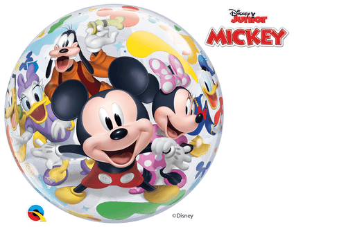 Qualatex Foil Balloons 22" Mickey Mouse Bubble Balloon