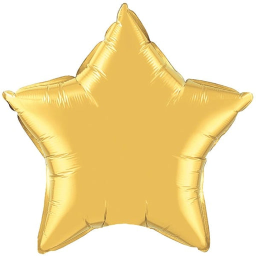 Qualatex 36'' Metallic Gold Star (Flat)