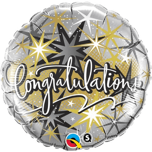 Qualatex Foil Balloon Congratulations Star Burst
