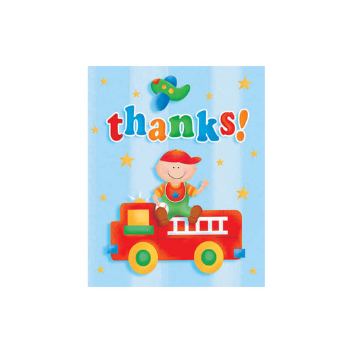 Thank You Cards Fun At One Boy (8pk)