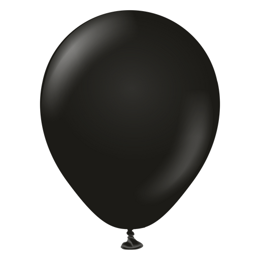 Standard Black Balloons