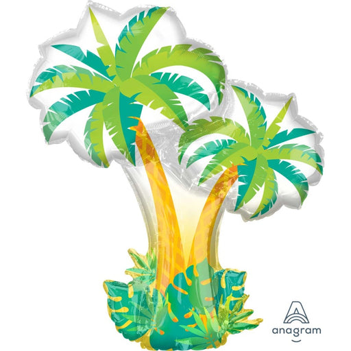 34'' Tropical Palm Trees Shape Balloon 