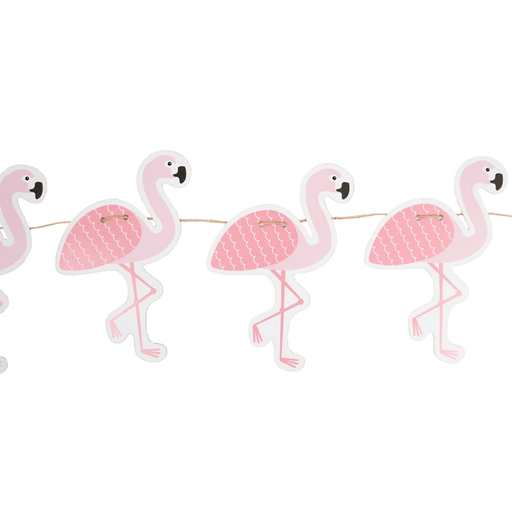 Saas & Belle Flamingo Party Paper Bunting