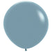 Sempertex Latex Balloons 24 Inch (3pk) Pastel Dusk Blue