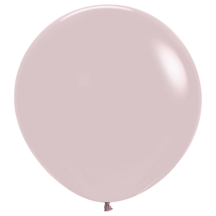 Sempertex Latex Balloons 24 Inch (3pk) Pastel Dusk Rose